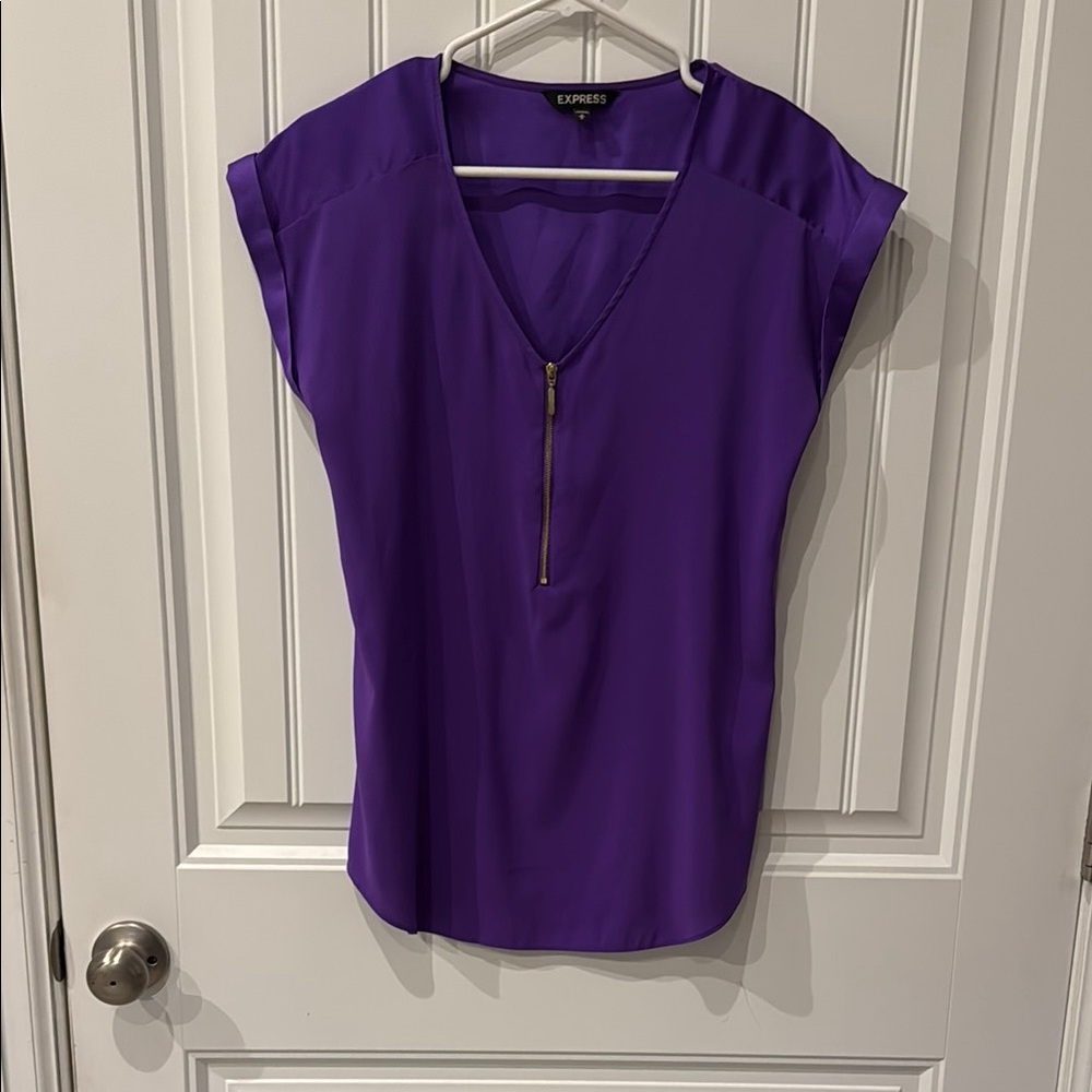 Express Women's Purple Top